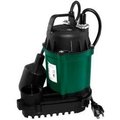 Zoeller Zoeller Automatic Water Ridd'R III Submersible Sump Pump 49-0006, 1/4 HP 49-0006